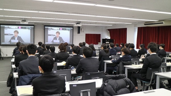 オンライン合同企業説明会の様子