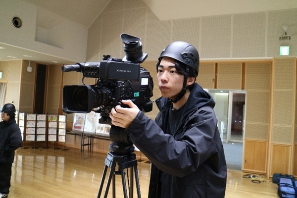 学生スタッフの様子