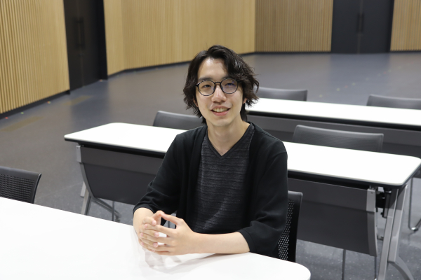 情報総合学科3年　辻　一冴 さんの写真