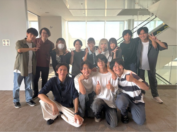 参加した学生の集合写真