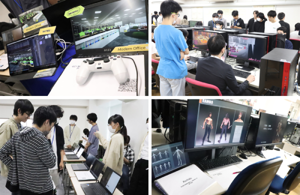 昨年度の作品展会示風景