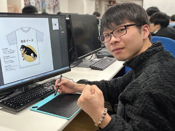 受賞した学生