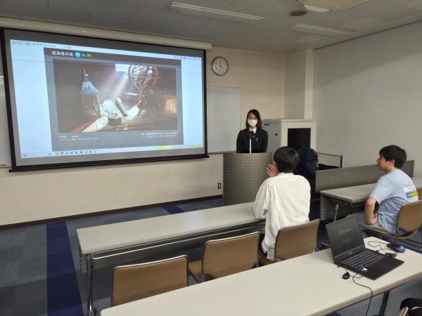 添削の様子