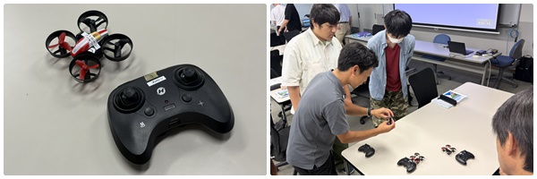 ドローンエンジニア人材を育成を受講している様子