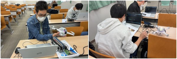 調整の様子