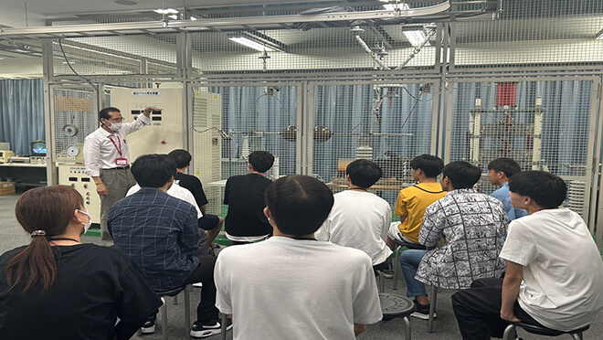 電気・わくわく体験の様子