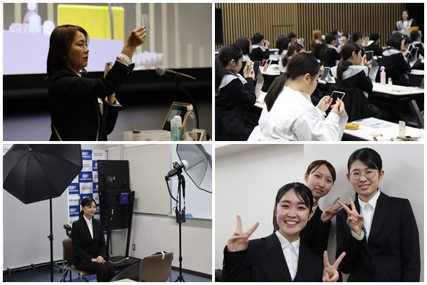 女子学生対象の就活メイク講座