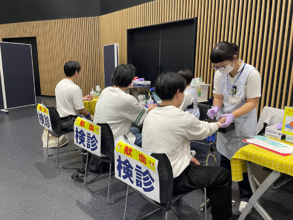 検診の様子