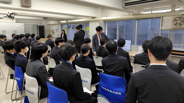 業界研究セミナーの様子