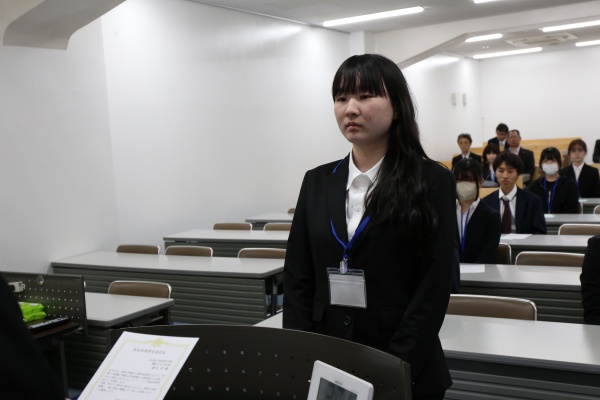 授賞式の様子